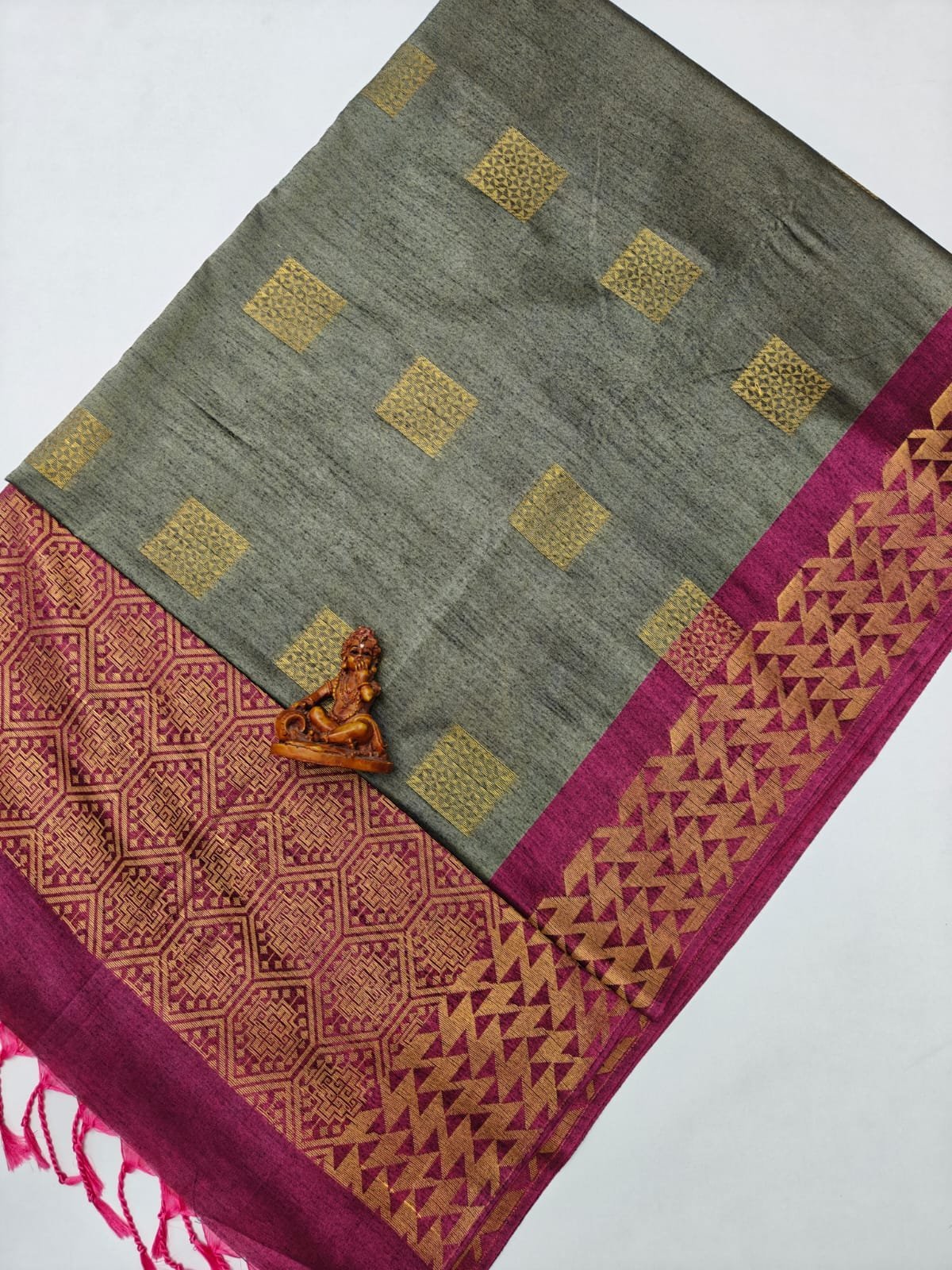 Slub-silk-Sarees-2.jpeg Slub Silk Sarees - Image 1